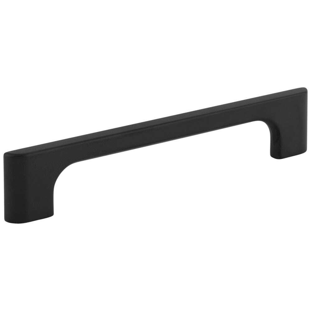 Jeffrey Alexander 286-128MB Leyton cabinet drawer pull in satin stainless, additional view