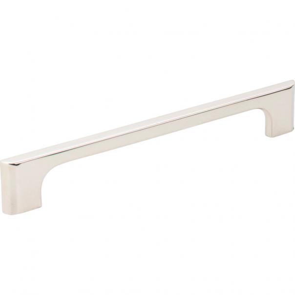 Jeffrey Alexander 286-160NI polished nickel cabinet drawer pull