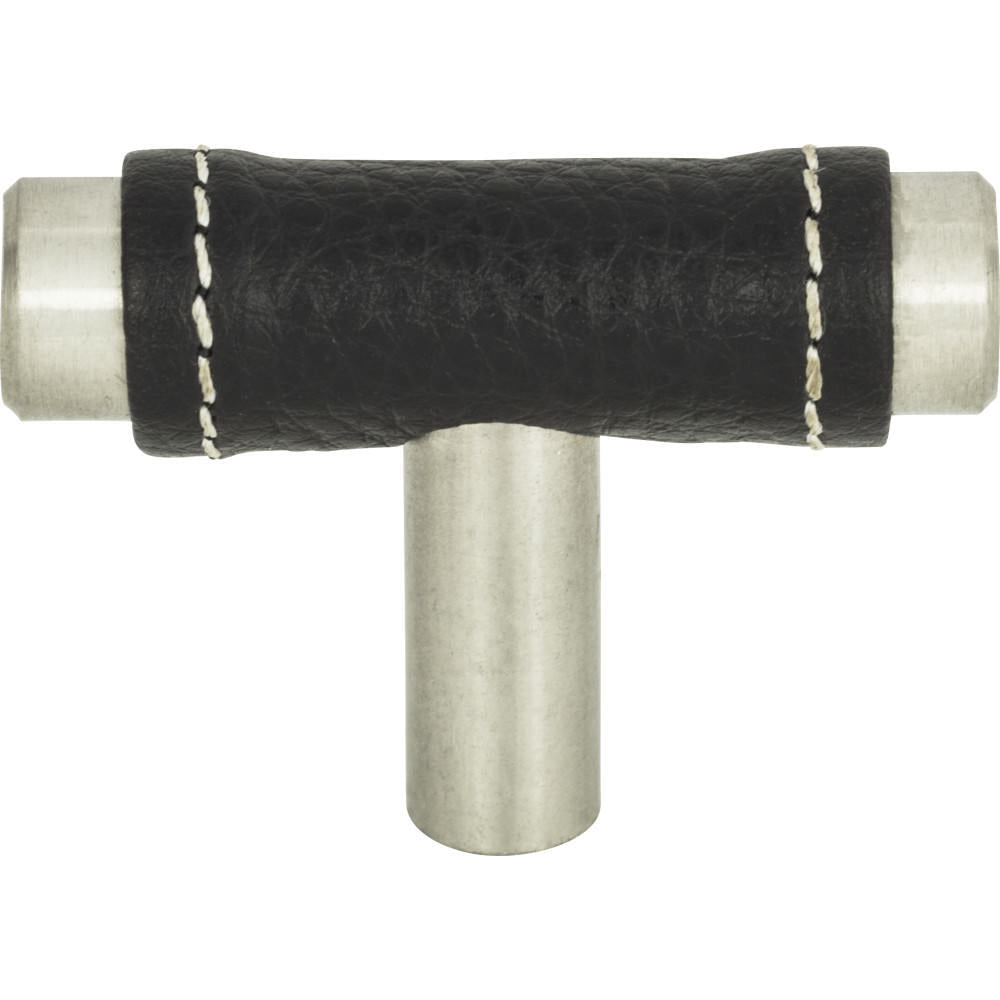 Atlas Homewares 288-BL-SS black / stainless steel cabinet knob