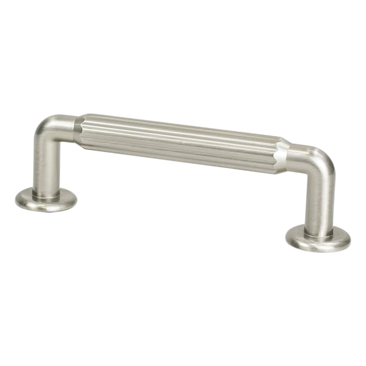 Berenson Cannelee 96mm Center to Center Cabinet Pull in Brushed Nickel
