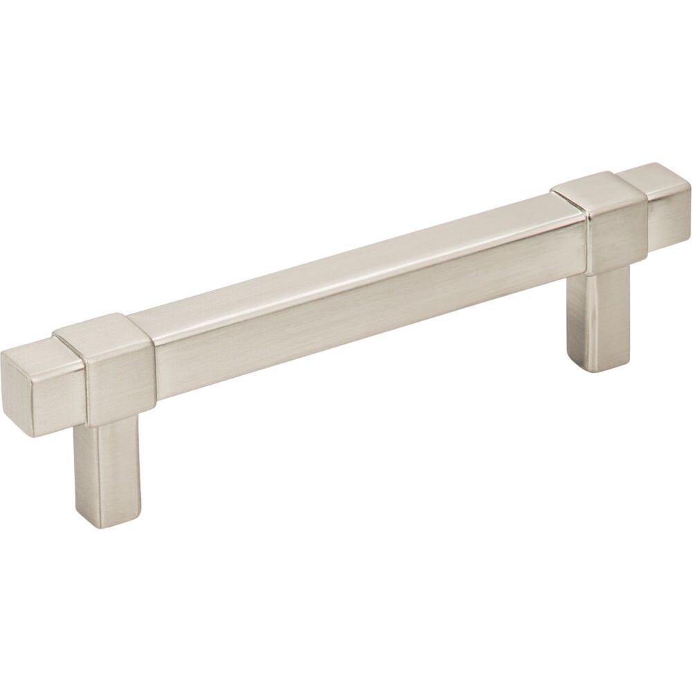 Jeffrey Alexander 293-96SN Zane cabinet drawer pull, additional view