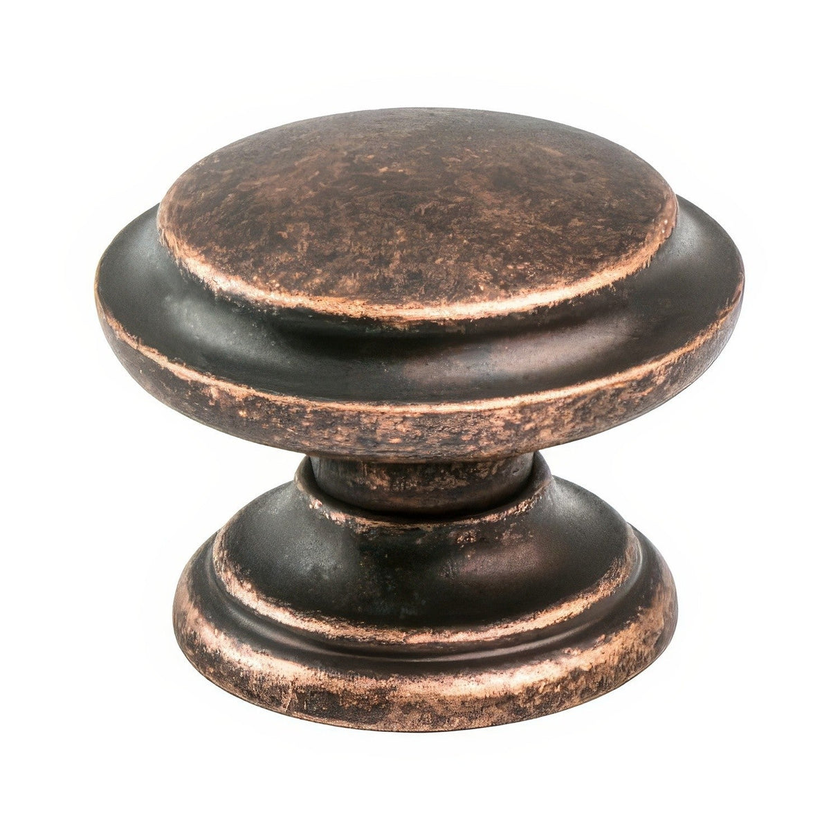 Berenson 2977-1RC-C rustic copper cabinet knob