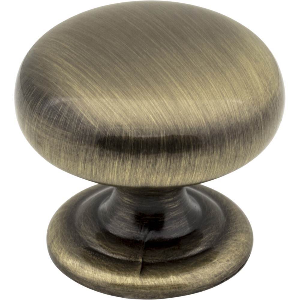 Elements 2980AB brushed antique brass cabinet knob