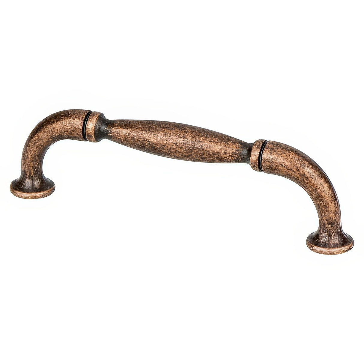 Berenson 2986-1RC-C rustic copper cabinet handle pull