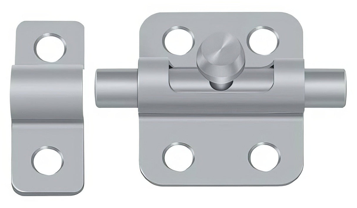 Deltana 2BBU26D brushed chrome barrel bolt