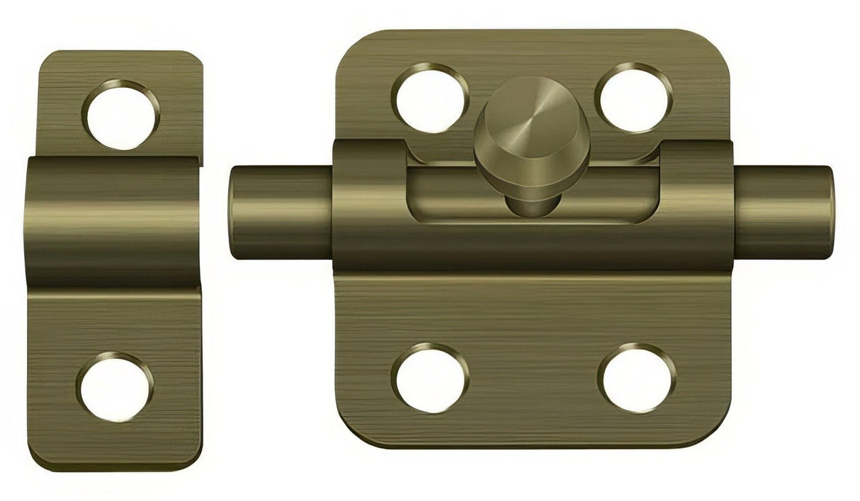 Deltana 2BBU5 antique brass barrel bolt