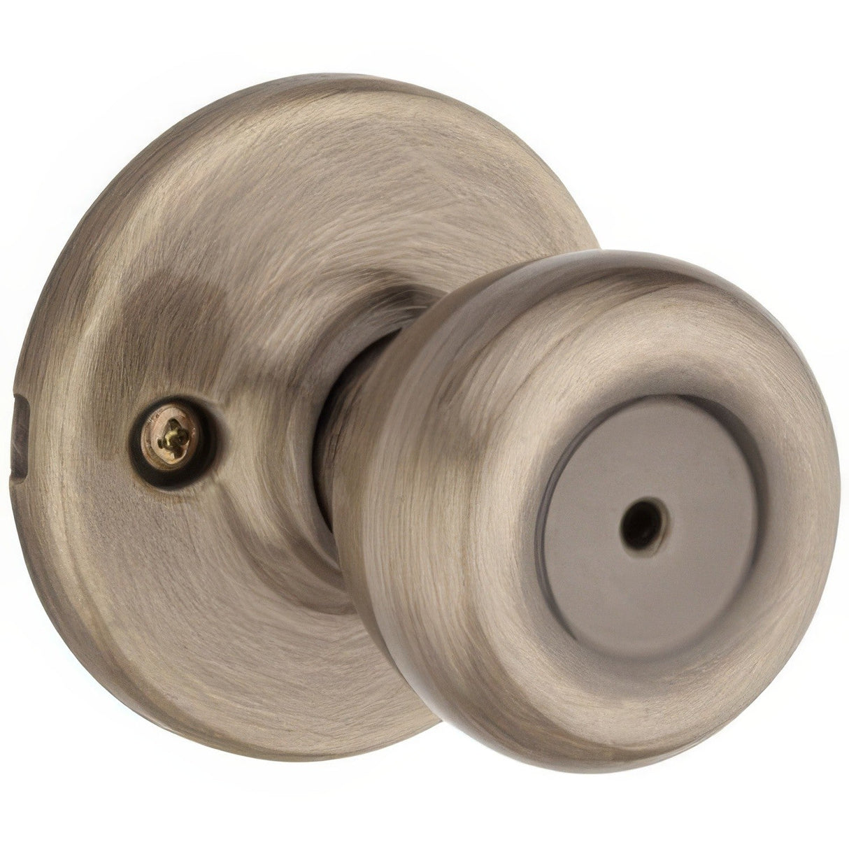 Kwikset 300T-5 antique brass privacy door knob