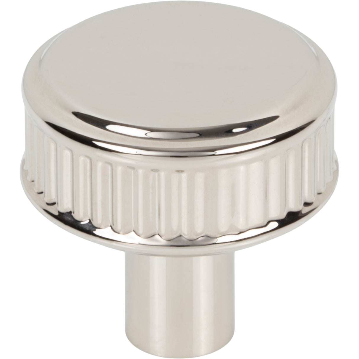 Top Knobs TK3290PN Elland 1 1/4" Length Round Knob Polished Nickel