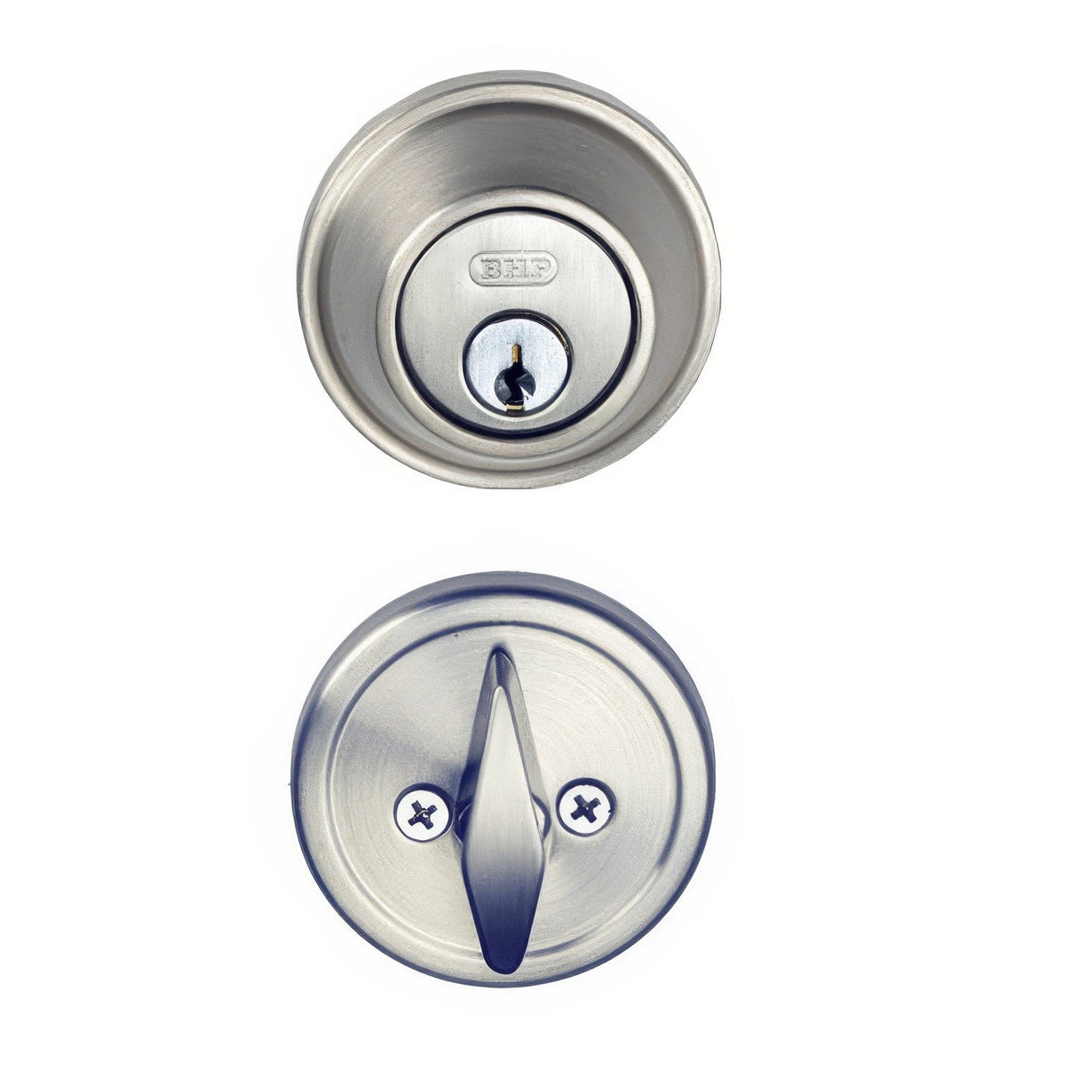 Better Home Products 30615SN satin nickel single cylinder deadbolt