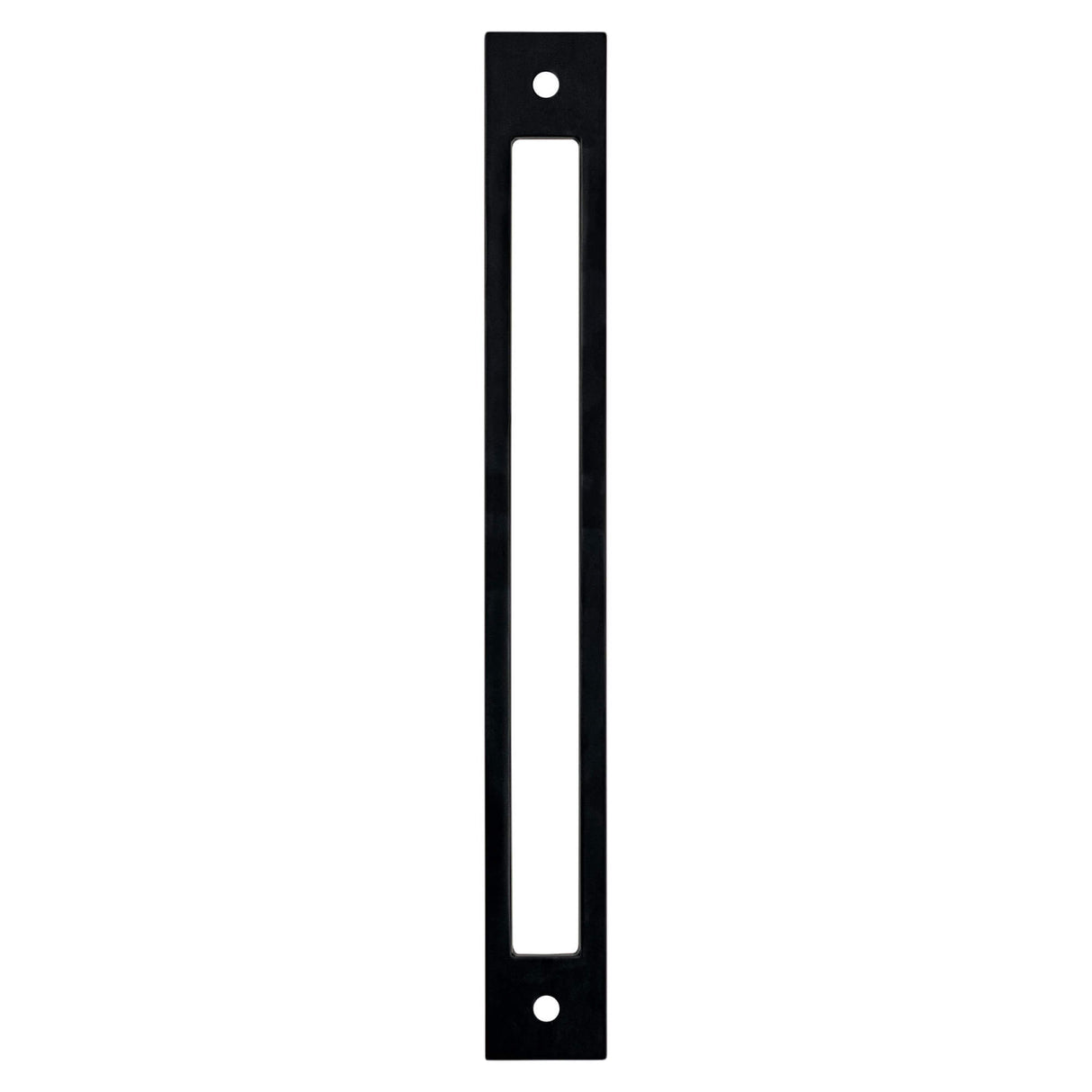 Berenson Statler 224mm Center to Center Cabinet Backplate in Matte Black