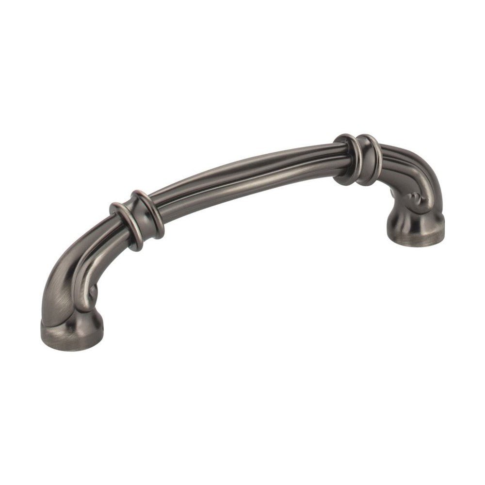 Jeffrey Alexander 317-96BNBDL brushed pewter cabinet drawer pull