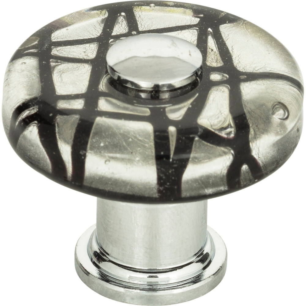 Atlas Homewares 3208-CH polished chrome cabinet knob