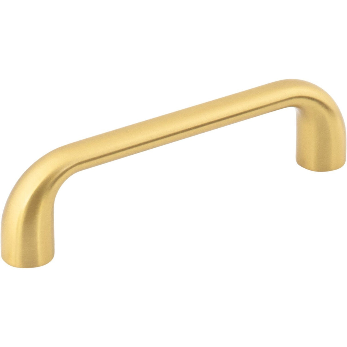 Jeffrey Alexander 329-96BG brushed gold cabinet drawer pull