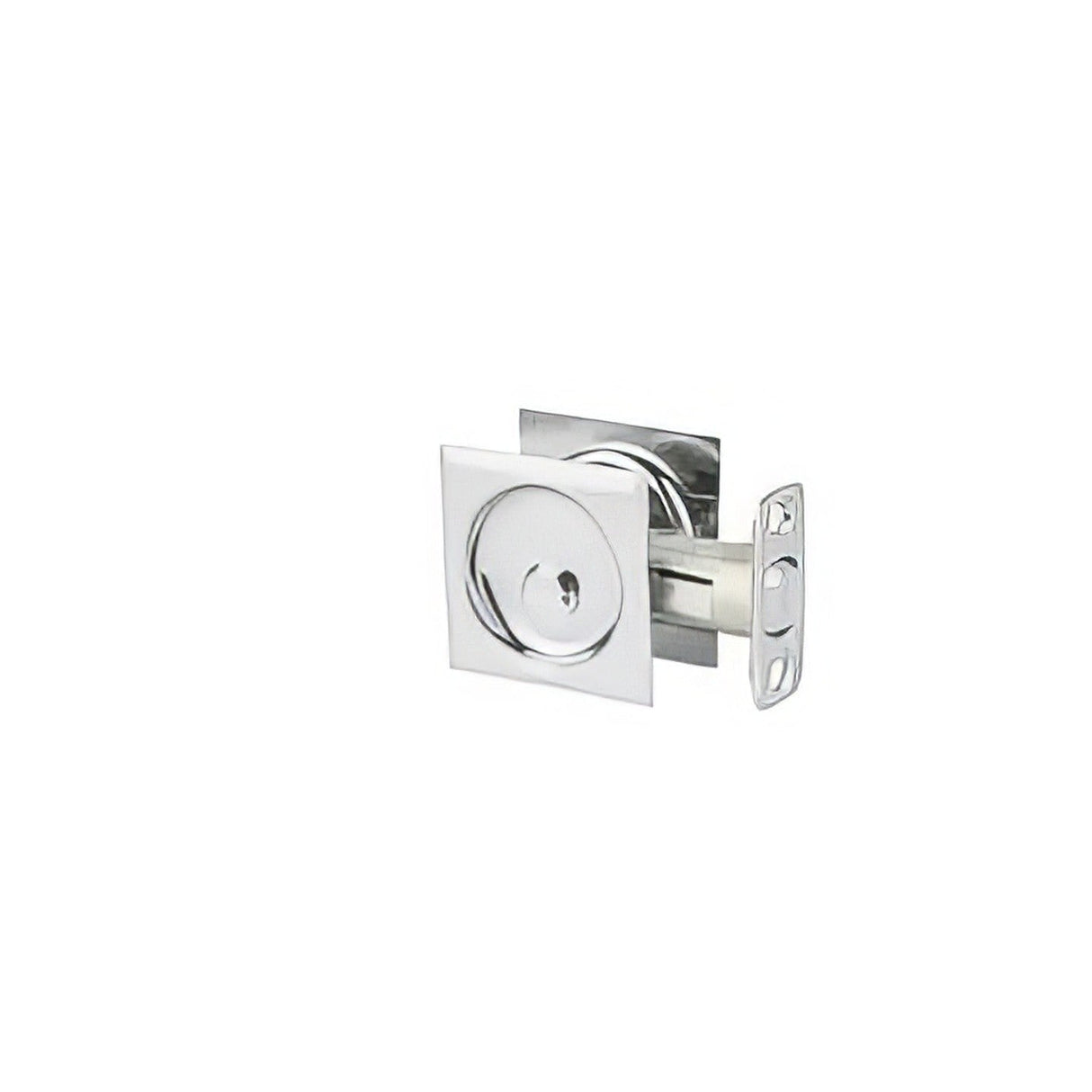 Kwikset 335SQT-26 bright chrome privacy pocket door lock