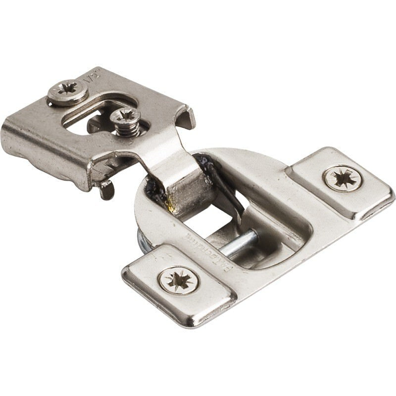 Hardware Resources 3390-2-000 polished nickel overlay self close cam adjustable face frame compact hinge