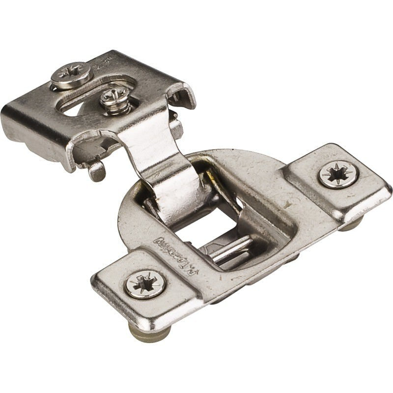 Hardware Resources Economical 3/4" Overlay Self-close Cam Adjustable Face Frame Compact Hinge with 8 mm Dowels