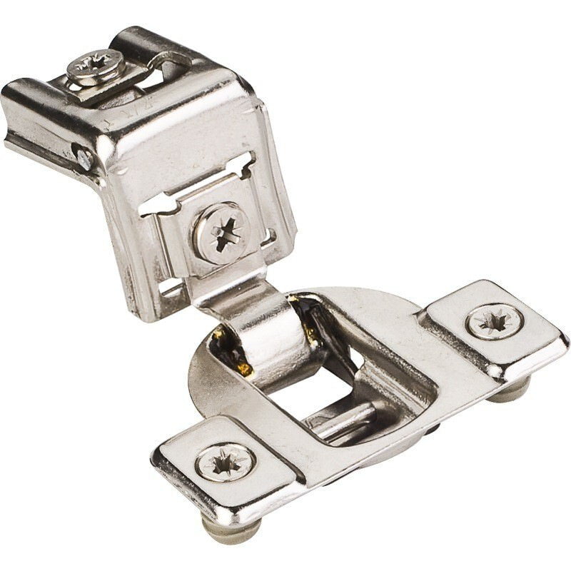Hardware Resources 3392-000 polished nickel overlay self close cam adjustable face frame compact hinge