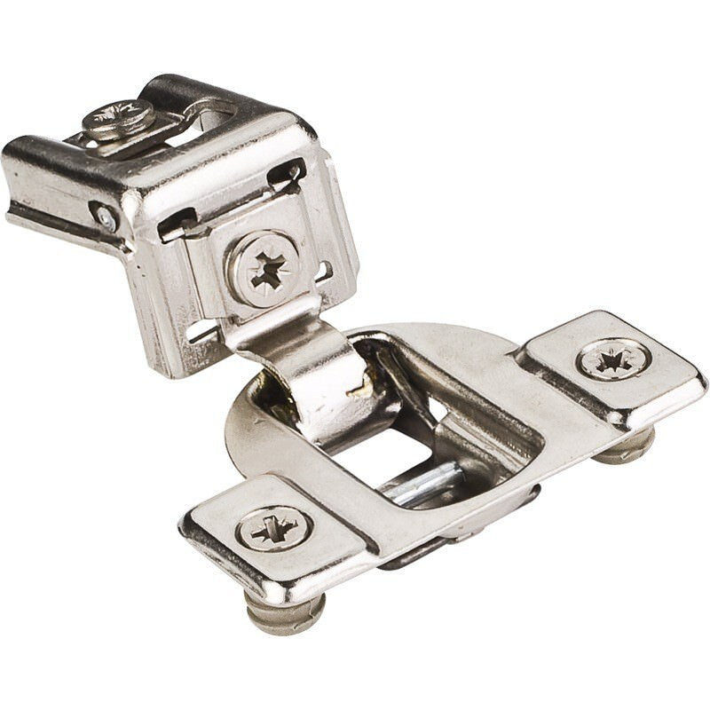 Hardware Resources Economical 1-1/4" Overlay Self-close Cam Adjustable Face Frame Compact Hinge with 8 mm Dowels