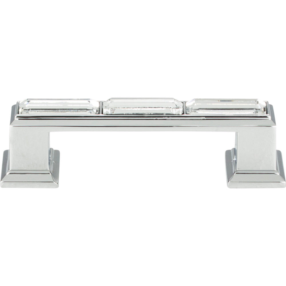 Atlas Homewares 341-CH polished chrome cabinet pull