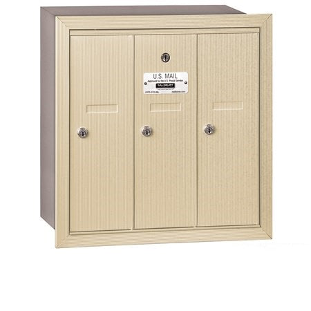 Salsbury Industries 3503SRP vertical mailbox private access in satin stainless, additional view