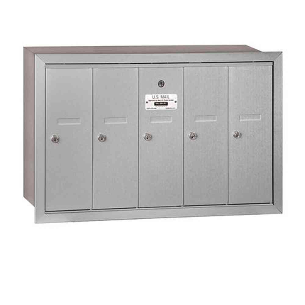 Salsbury Industries 3505ARU aluminum vertical mailbox usps access