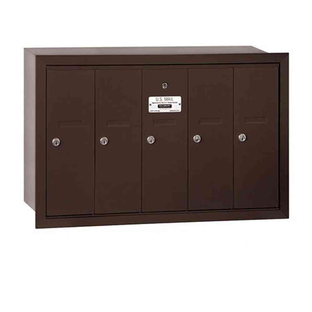 Salsbury Industries 3505ZRU bronze vertical mailbox usps access