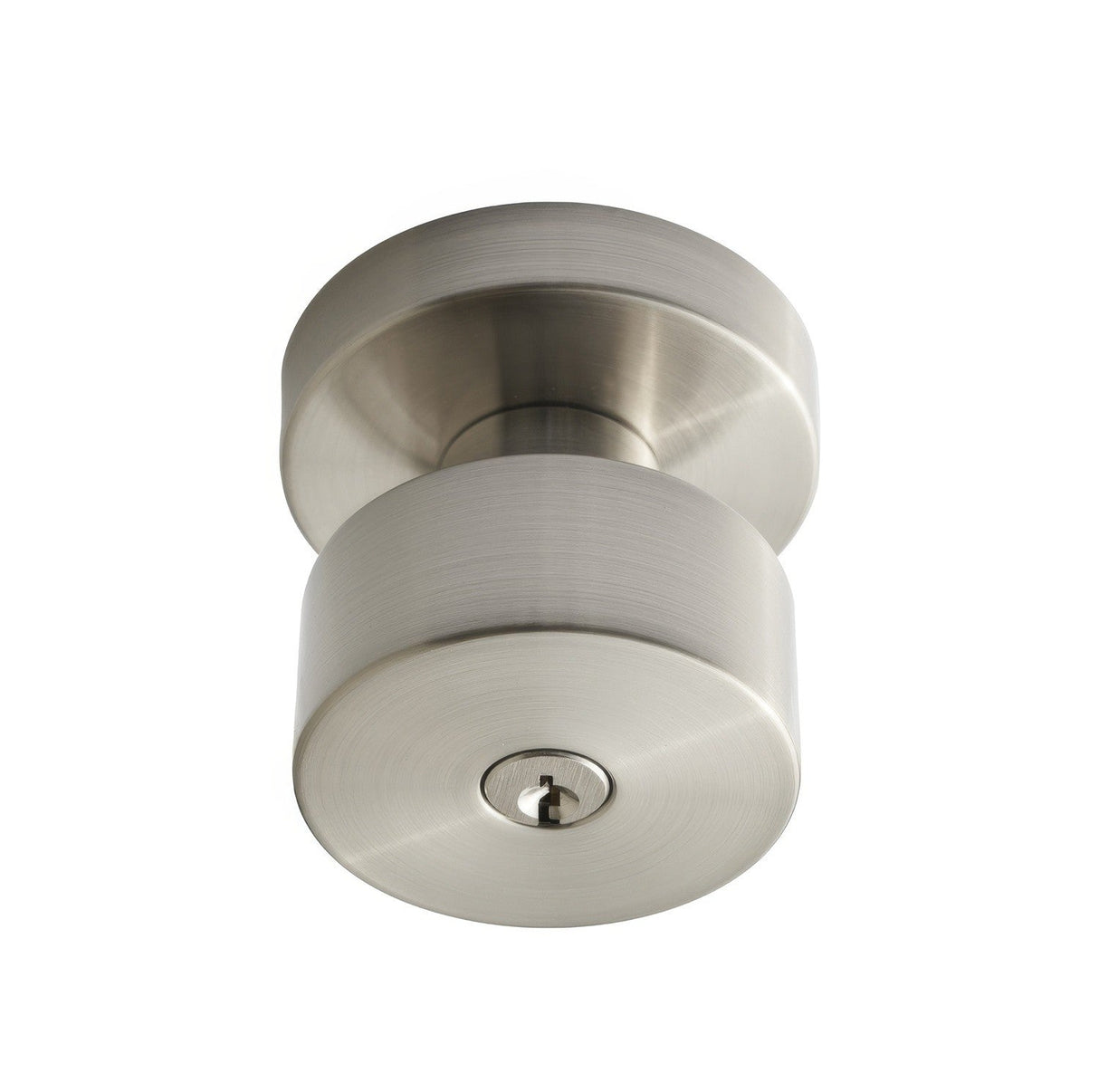 Better Home Products 35515SN satin nickel keyed entry door knob