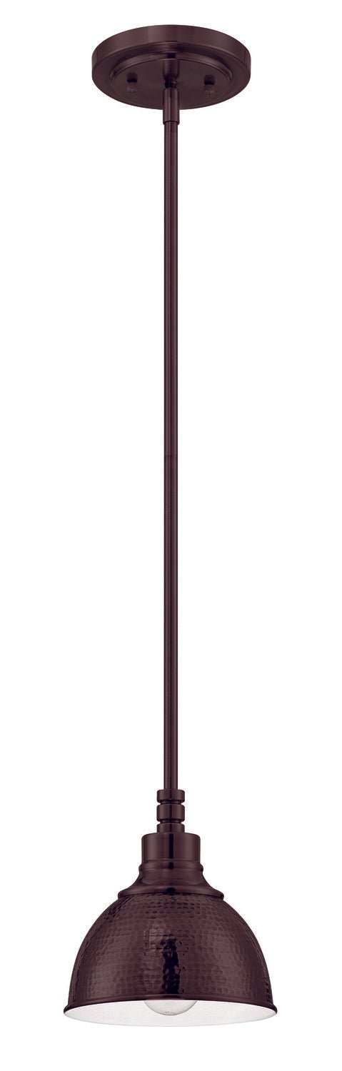 Craftmade 35991-ABZ aged bronze brushed mini pendant