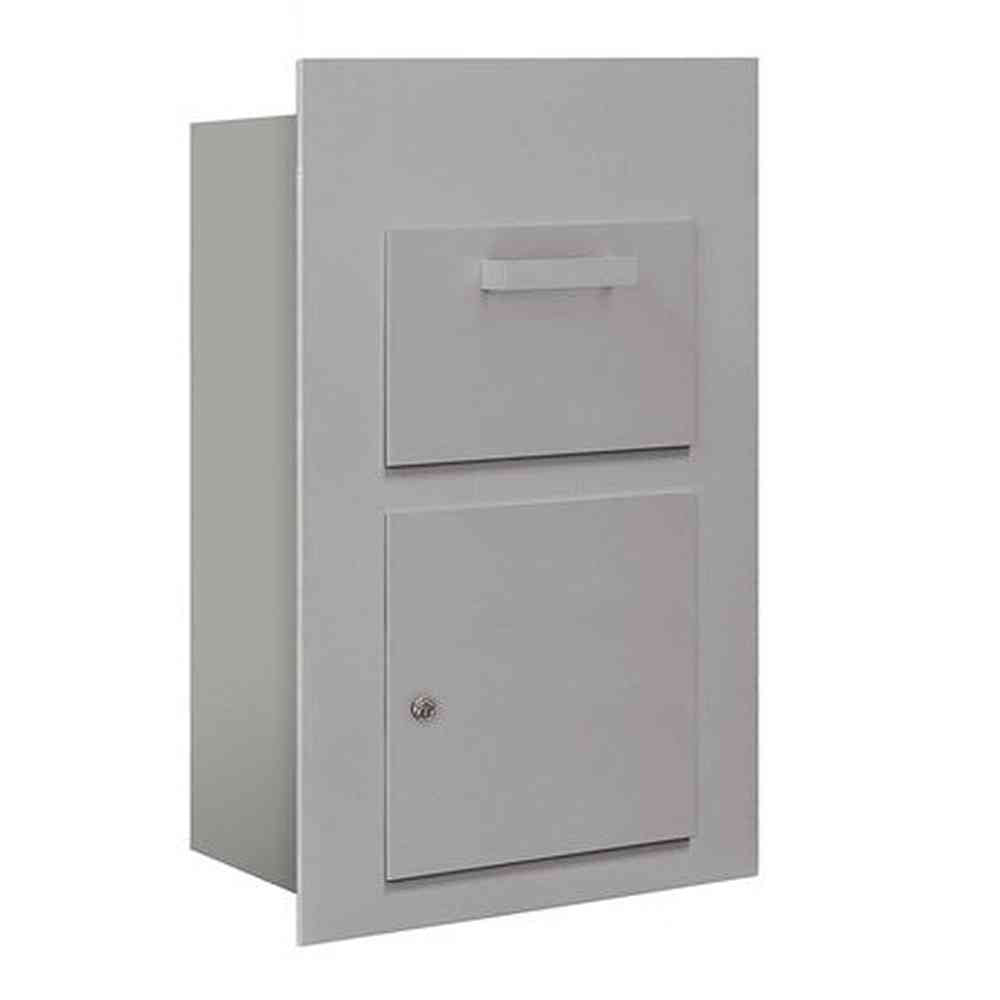 Salsbury Industries 3600C5-AFP aluminum mailbox units loading private access