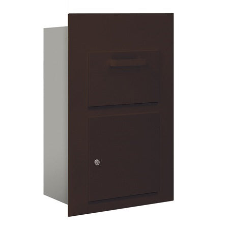 Salsbury Industries 3600C5-ZFP mailbox collection units loading private access, additional view