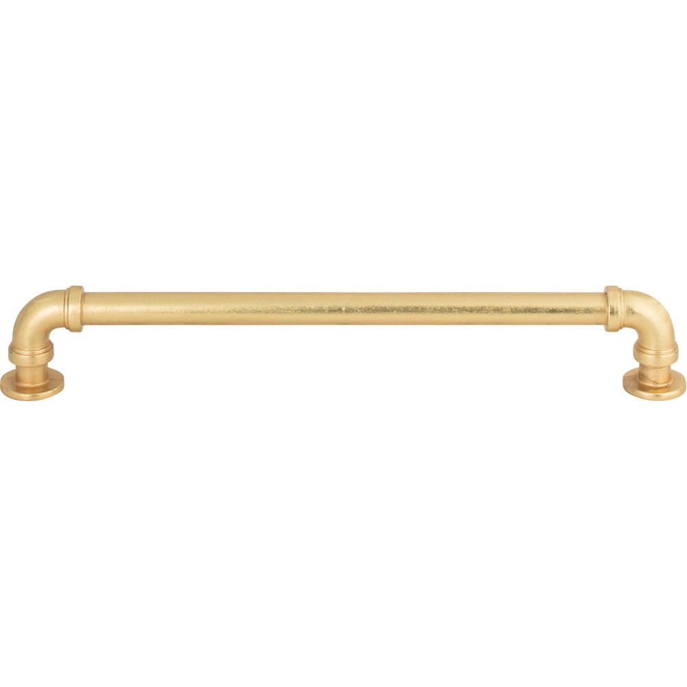 Atlas Homewares 369-UB vintage brass cabinet pull