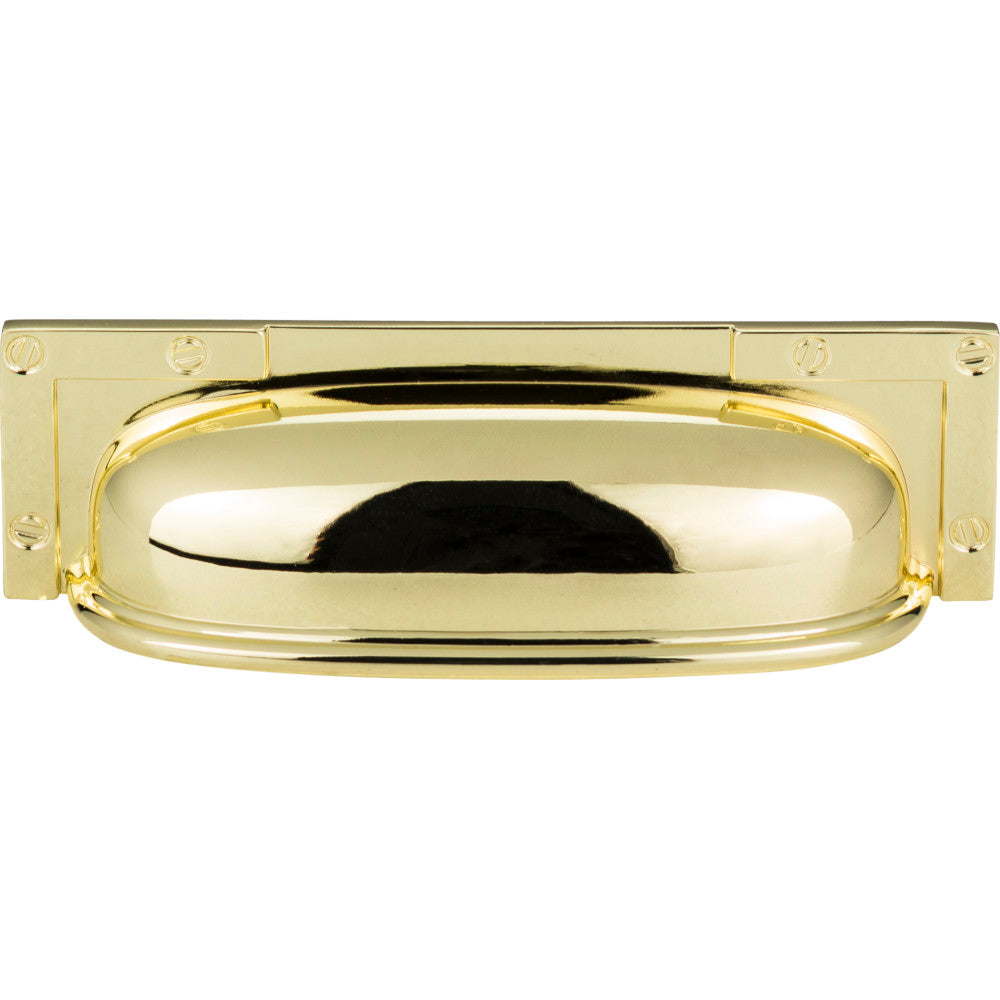 Atlas Homewares 382-PB polished brass cabinet pull