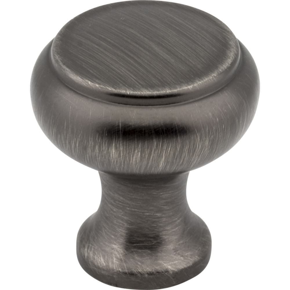 Elements 3898BNBDL brushed pewter cabinet knob