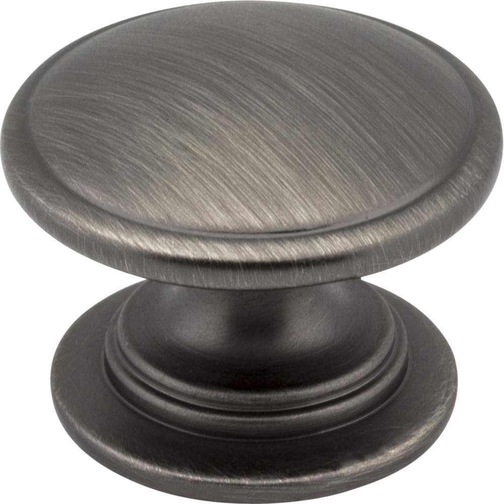 Jeffrey Alexander 3980-BNBDL brushed pewter cabinet knob