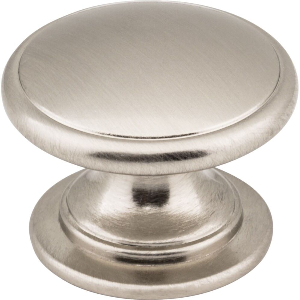 Jeffrey Alexander 3980-SN satin nickel cabinet knob