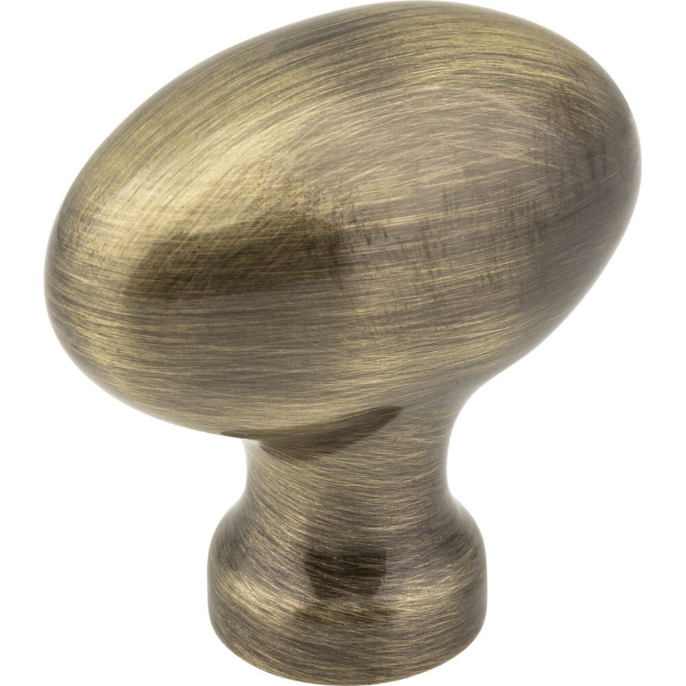 Jeffrey Alexander 3991AB brushed antique brass cabinet knob