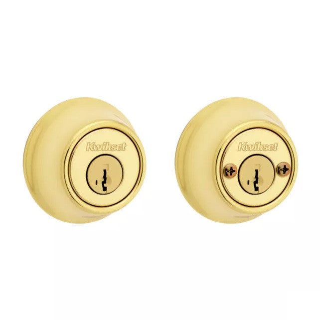 Kwikset 665 Double Cylinder Deadbolt in Venetian Bronze - 665-11P.STRKP