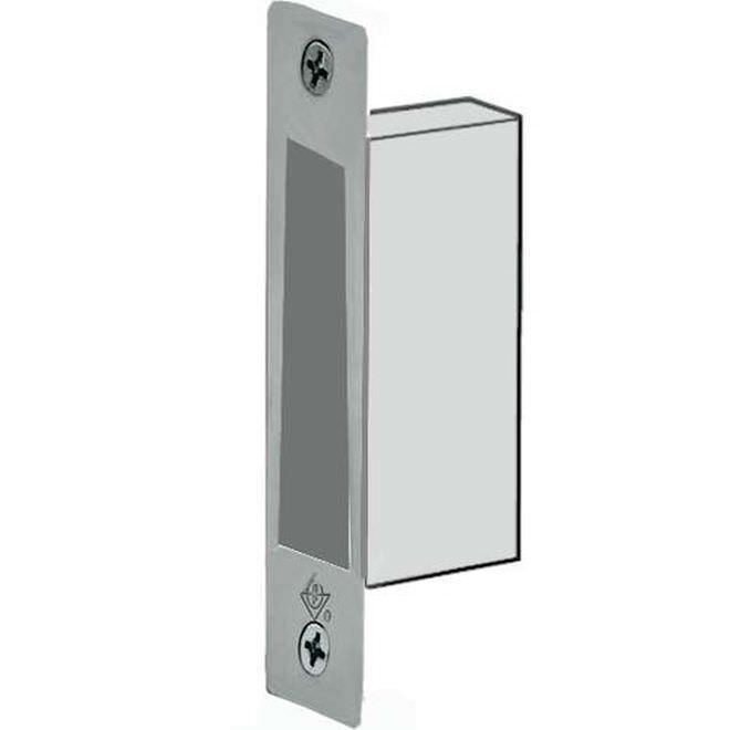 Adams Rite 4001011628 clear anodized aluminum strike