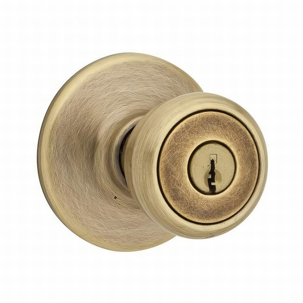 Kwikset 400T-5 Tylo keyed entry door knob, additional view