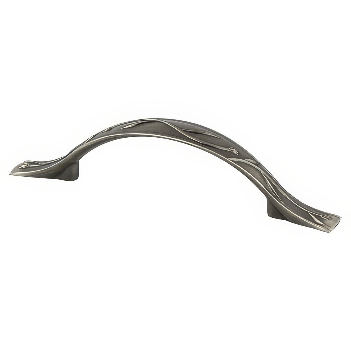 Berenson 4012-1VTN-P vintage nickel cabinet handle pull