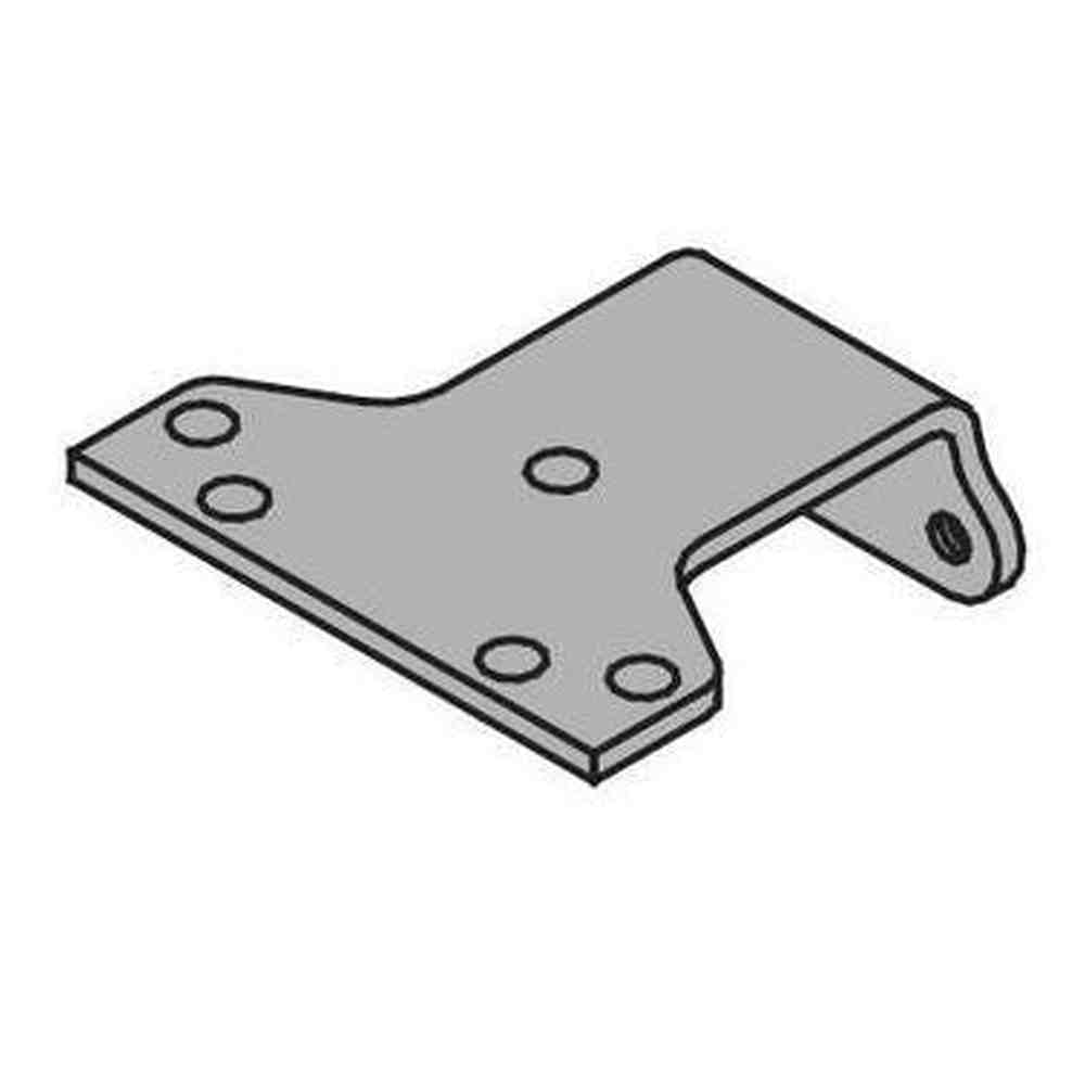 LCN 4040XP62PAGLBLK black parallel arm shoe