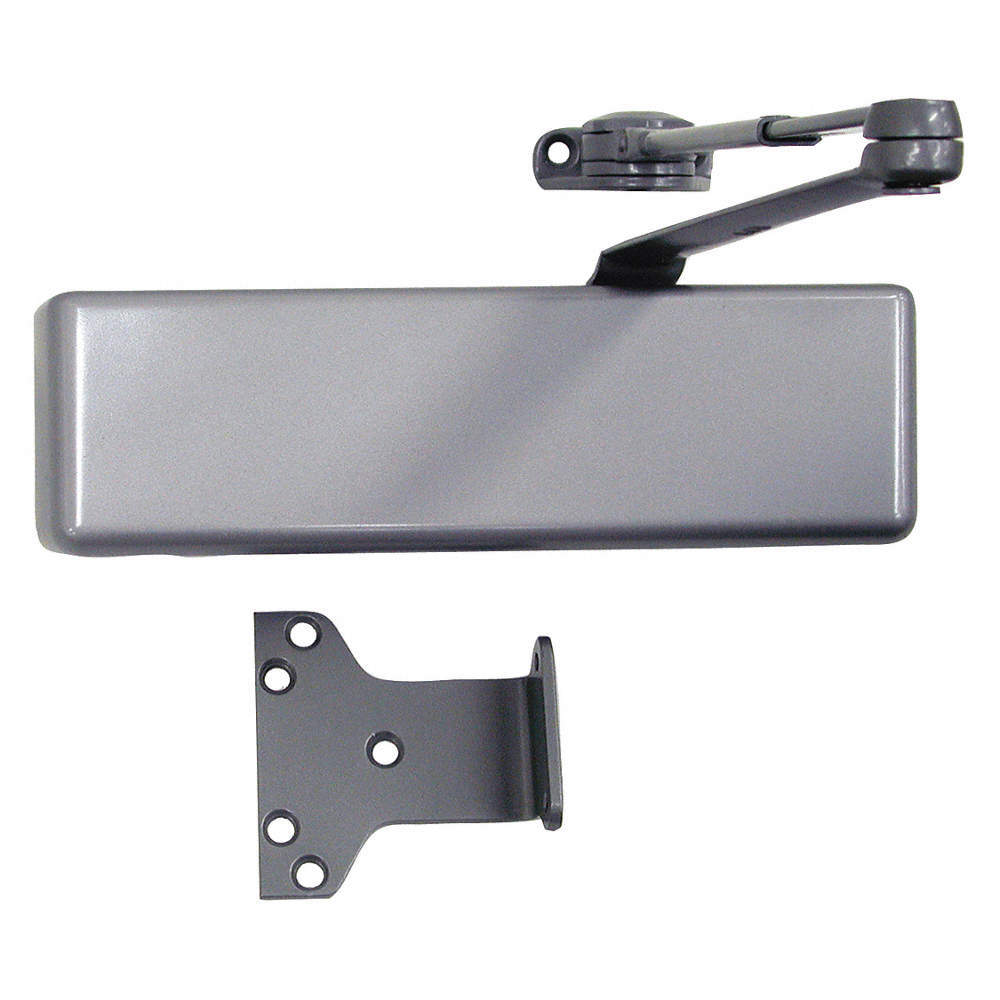 LCN 4040XPHWPAAL aluminum surface mounted hold open door closer