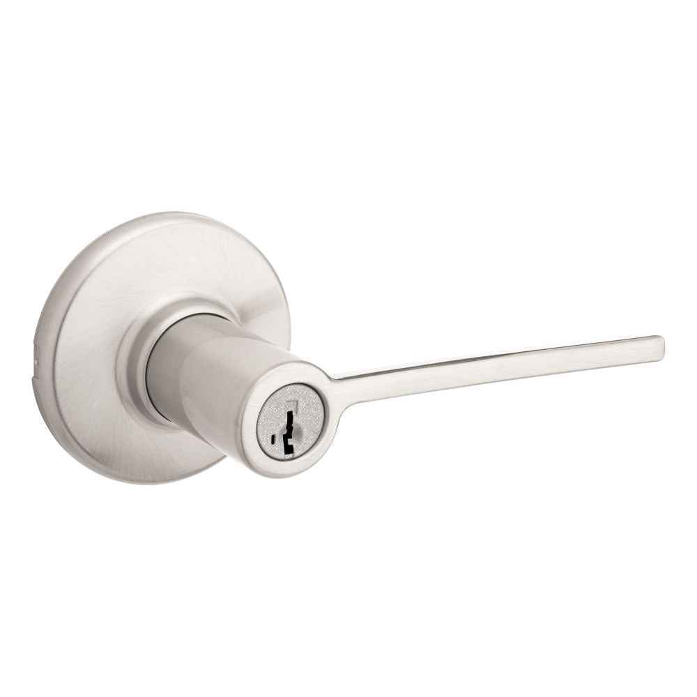 Kwikset 405LRLRDT Ladera Lever in Satin Nickel
