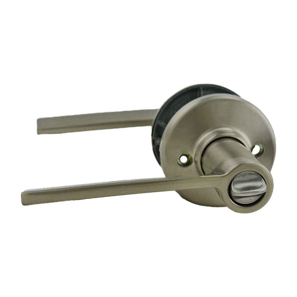 Kwikset 405LRLRDT Ladera Lever in Satin Nickel