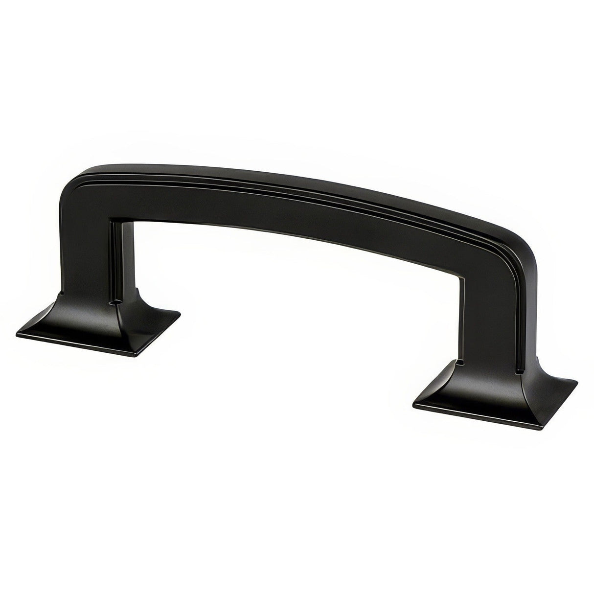 Berenson 4068-1055-P matte black cabinet handle pull