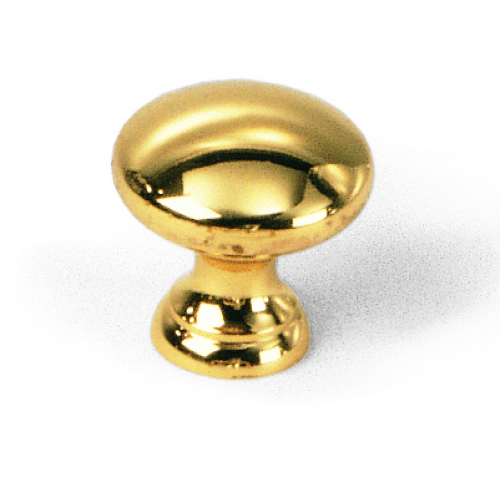 Laurey 40701 407 1-3/8" Solid Brass Cabinet Knob