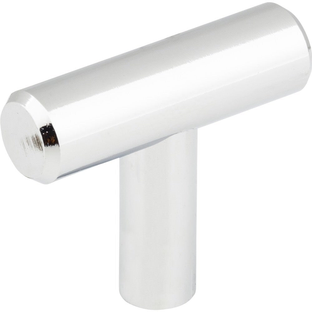Elements 40PC polished chrome t shaped cabinet pull