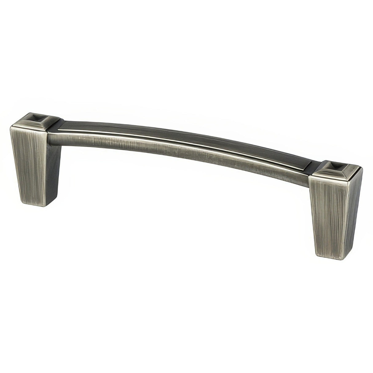 Berenson 4130-1VTN-P vintage nickel cabinet handle pull