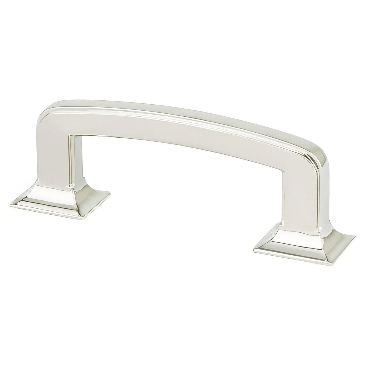 Berenson 4139-1014-P polished nickel cabinet handle pull