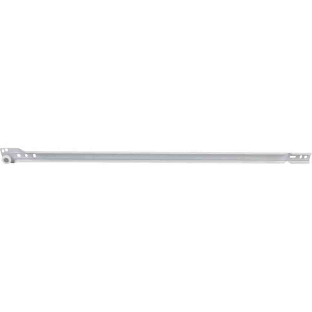 Hardware Resources 41575CL white non self closing slide